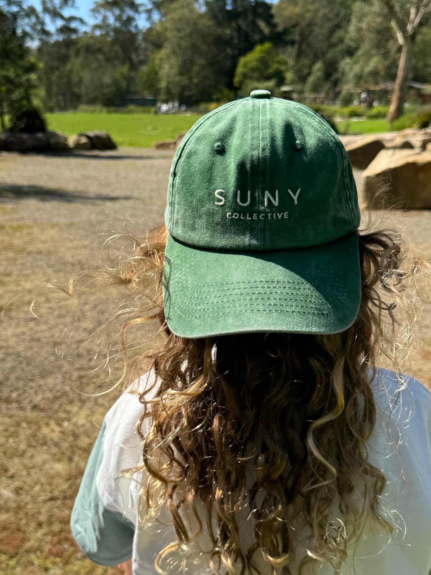Wren Hat/Washed Green